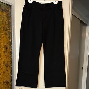 Black Wide-Leg Trousers